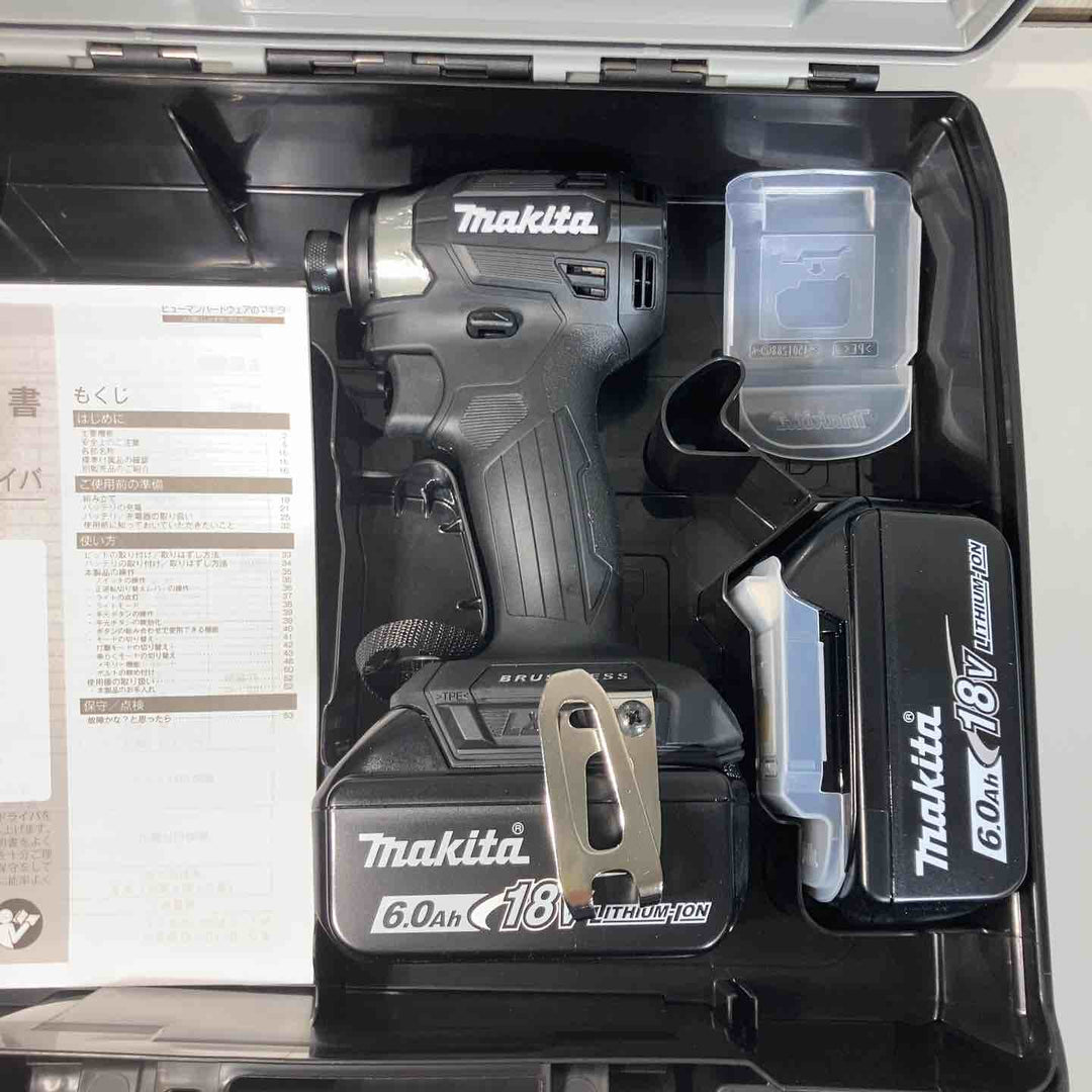 ★マキタ(makita) 18Vコードレスインパクトドライバー TD173DXB 18V純正品 充電器無し【戸田店】