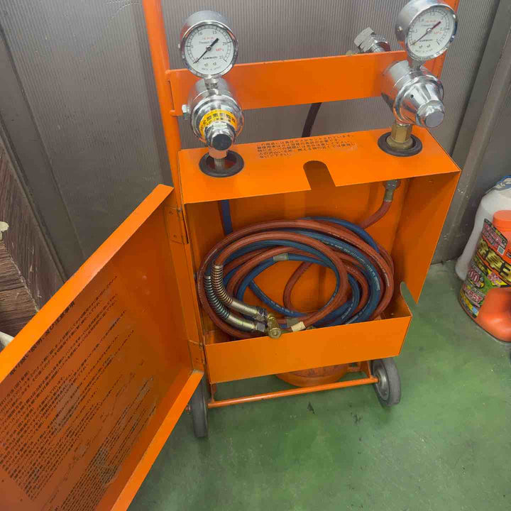 【ガスボンベなし・中古・店頭受取り限定】 カミマル アセチレン溶断器 KSパンダ 【桶川店】