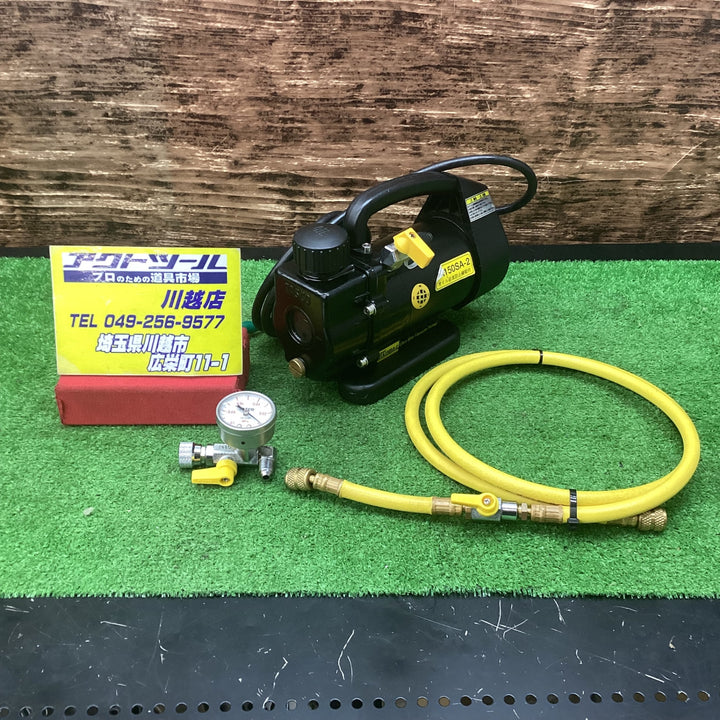 【中古品・ゲージ、ホースおまけ！】 タスコ TASCO シングルステージ真空ポンプ TA150SA-2 【川越店】