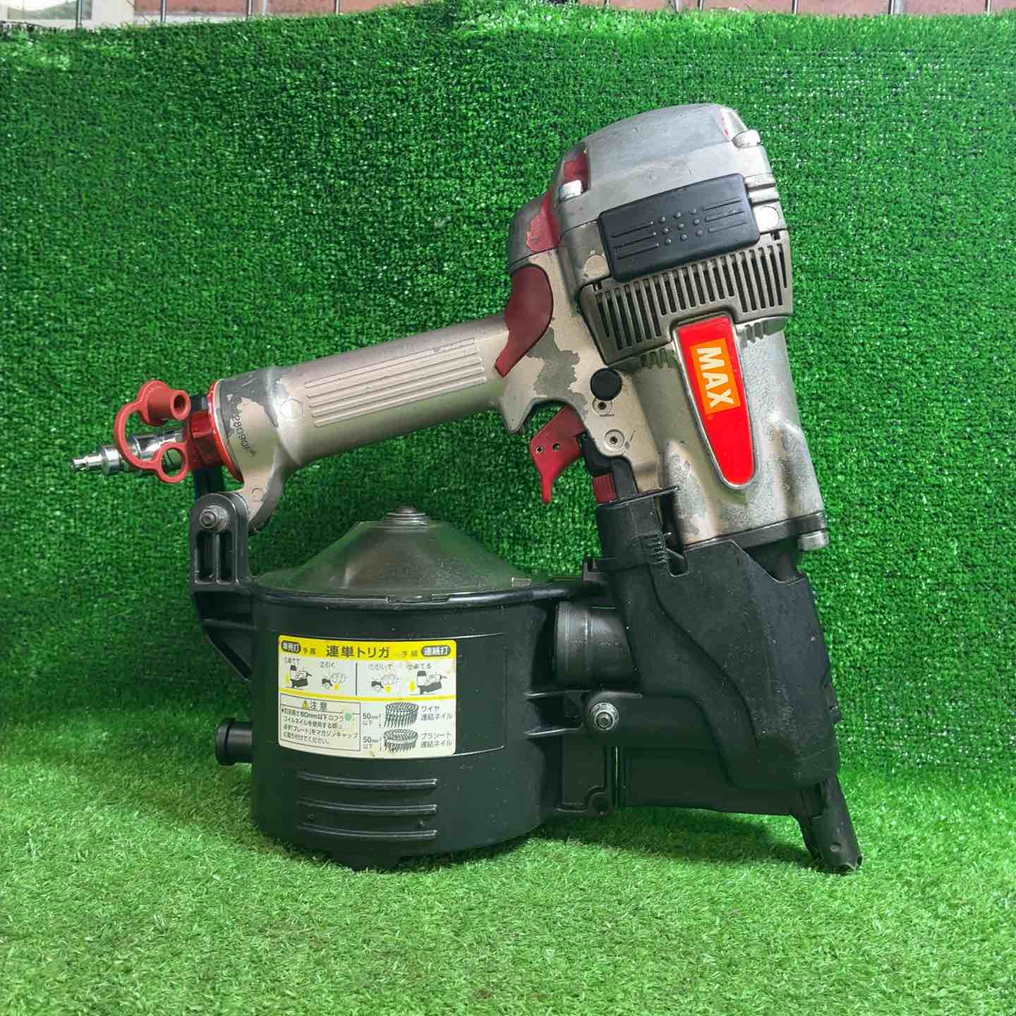 中古品】 マックス(MAX) 高圧エア釘打ち機 HN-75N1 【藤沢店