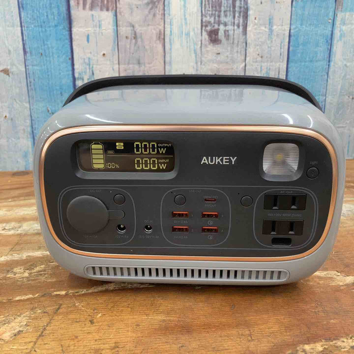 【中古美品】AUKEY 297Wh ポータブル電源 PS-RE03 ブルー【柏店】