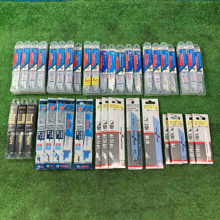 【未使用品(未開封)】レシプロソー替刃150mm 5本入×52個セット レノックス・ボッシュ・KOX【岩槻店】