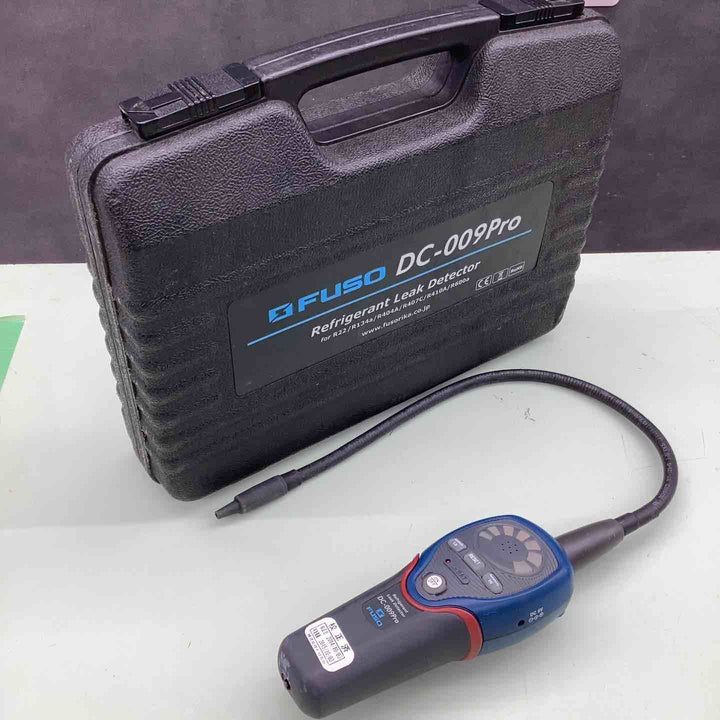 FUSO 吸引式半導体センサ方式フロンガス検知器 DC-009pro カーエアコン 空調 冷凍 冷蔵 冷媒ガス 気密 配管 フロンガス トレーサガス リークチェック フロン溶剤 【越谷店】