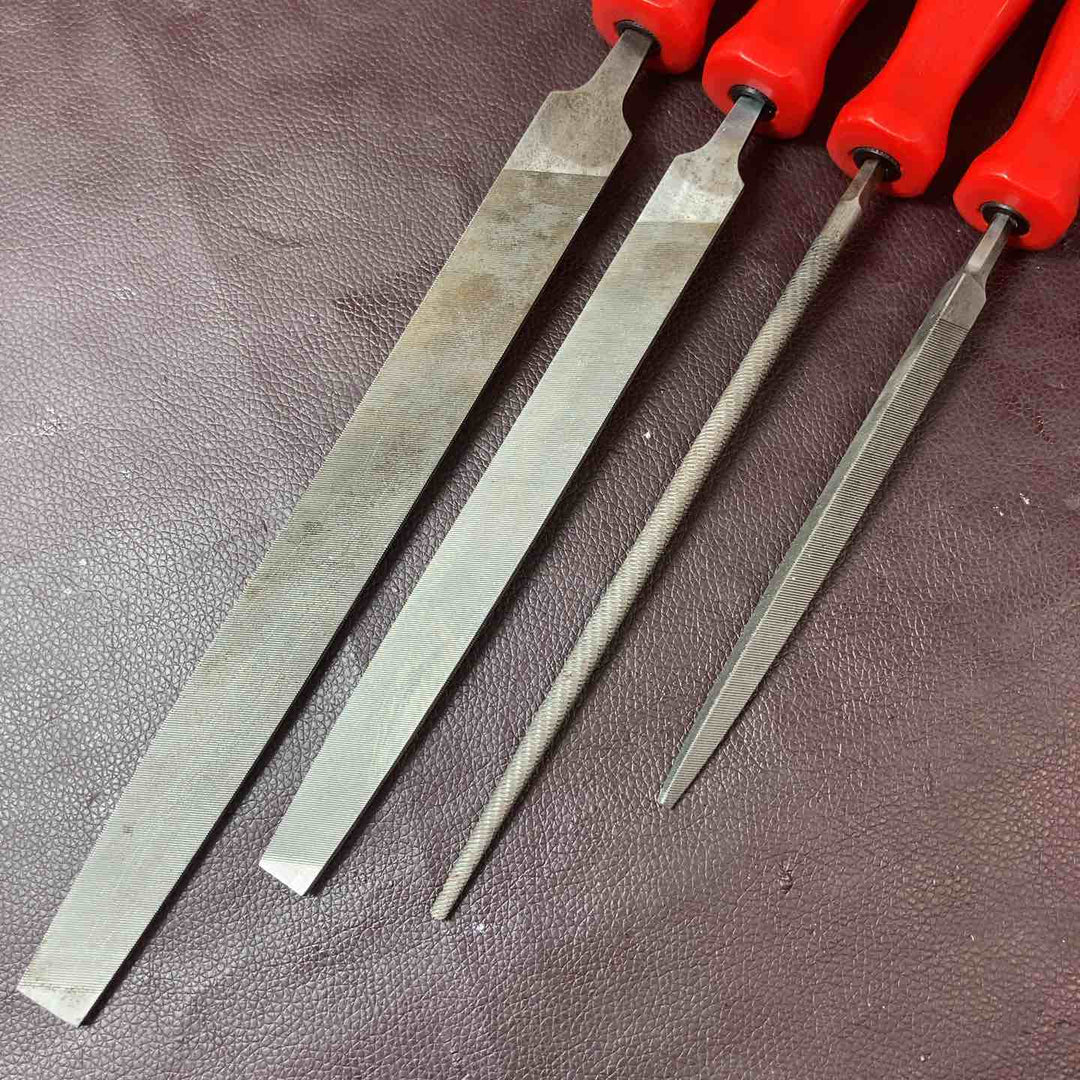 【中古品】 スナップオン(Snap-on) ヤスリ5本セット HBF500(HF-614が2本、HF615、616) 【東大和店】