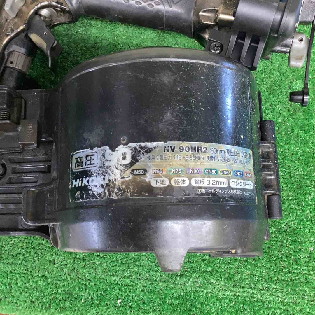 ★ハイコーキ(HIKOKI ※旧:日立工機) 高圧エア釘打ち機 NV90HR2(S)【越谷店】