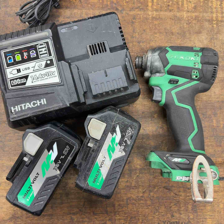 ★ハイコーキ(HIKOKI ※旧:日立工機) コードレスインパクトドライバー WH36DC(2XPSZ)(L)【八潮店】