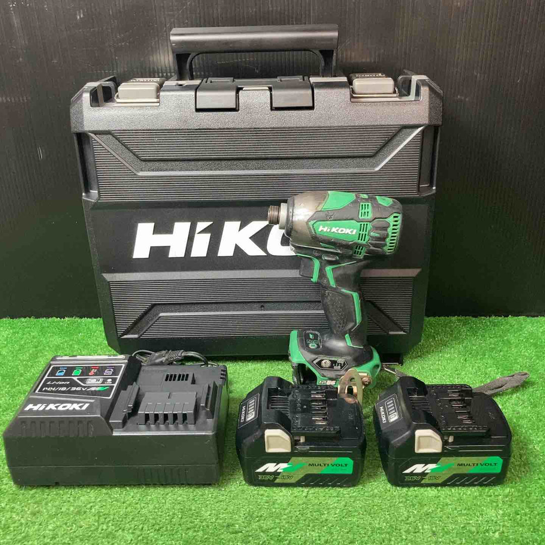★ハイコーキ(HIKOKI ※旧:日立工機) コードレスインパクトドライバー WH36DA(2XP)【岩槻店】