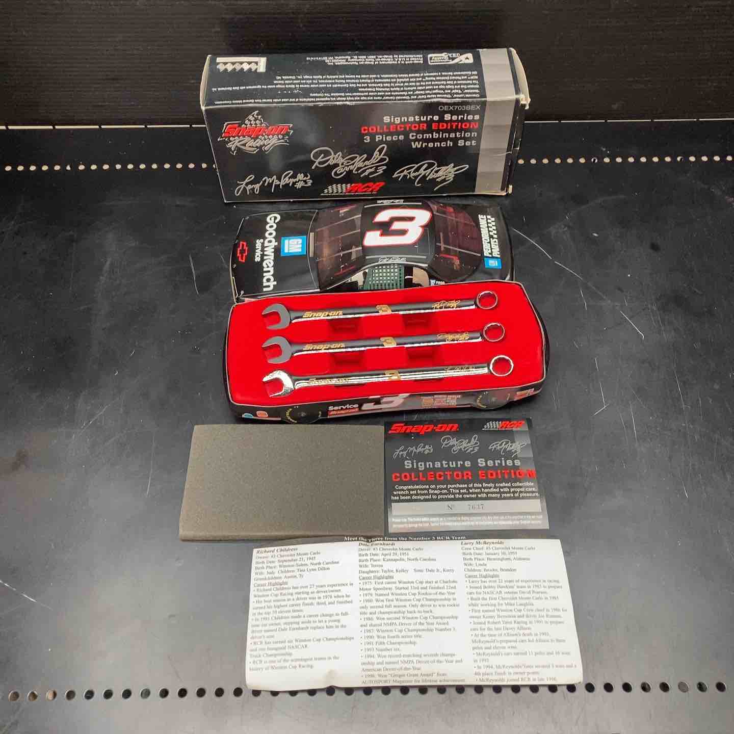△スナップオン(Snap-on)コレクターズコンビネーションレンチ 3本