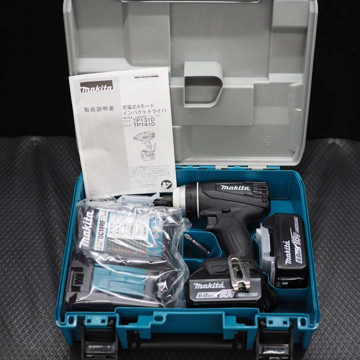 【未使用品】マキタ/makita コードレス4モードインパクトドライバー TP141DRGXB【鴻巣店】