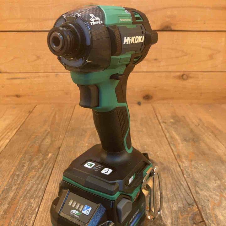 ★ハイコーキ(HIKOKI ※旧:日立工機) コードレスインパクトドライバ アグレッシブグリーン WH36DD(2XHLSZ)【所沢店】