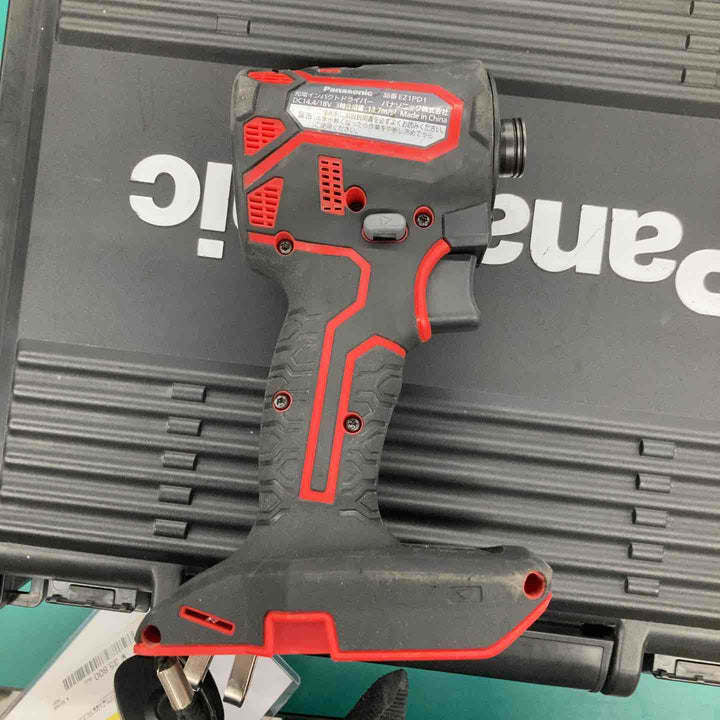 【中古品】◇パナソニック 充電インパクトドライバー EZ1PD1 デュアル(14.4V/18V対応)+BRAIN 電子クラッチ搭載  EXENA Pシリーズ レッド EZ1PD1J18A1R【戸田店】