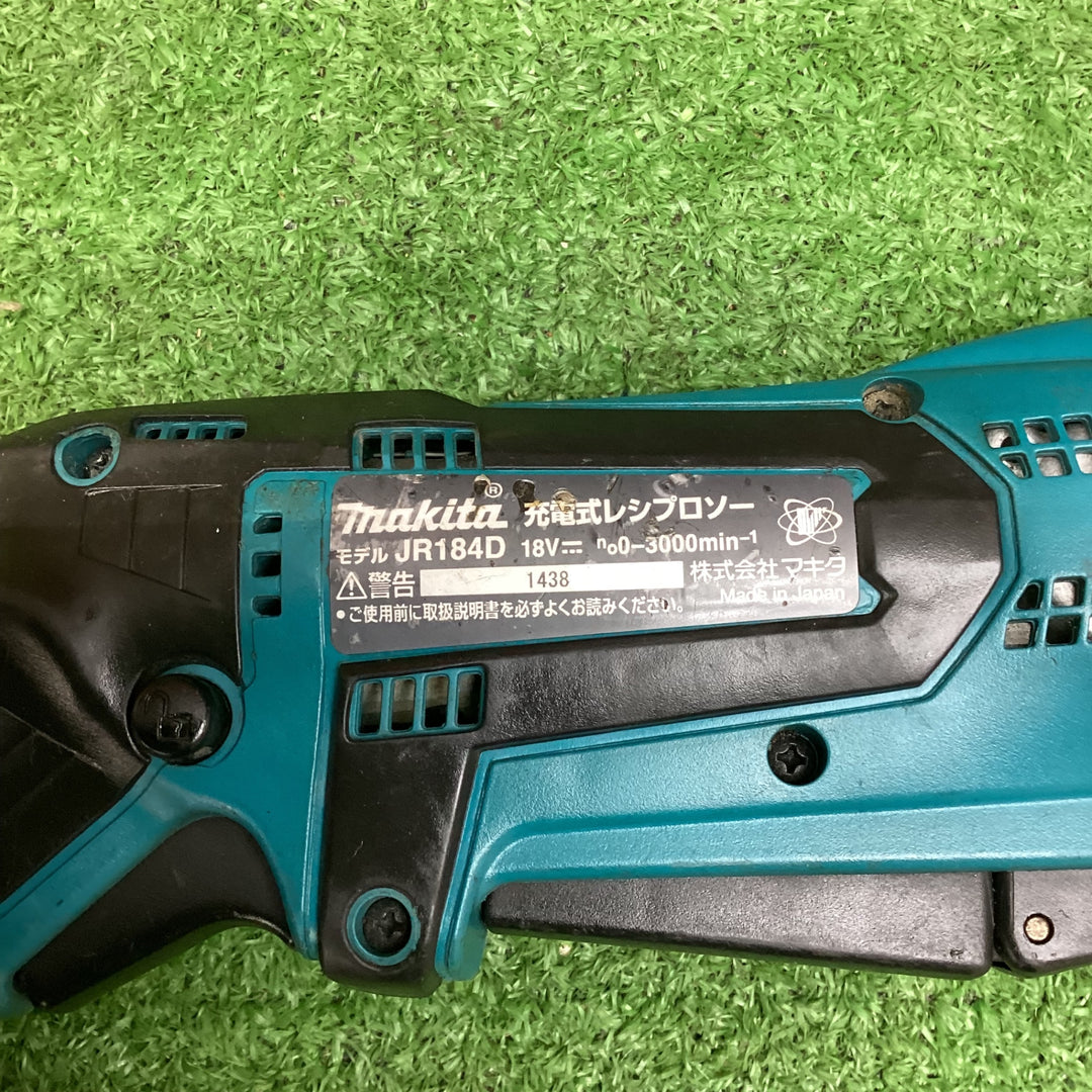 マキタ(makita) コードレスレシプロソー JR184DZ【川越店】