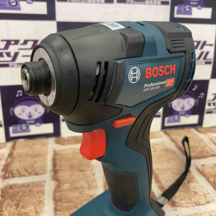 ◇ボッシュ(BOSCH) 18Vコードレスインパクトドライバー GDR18V-200【所沢店】