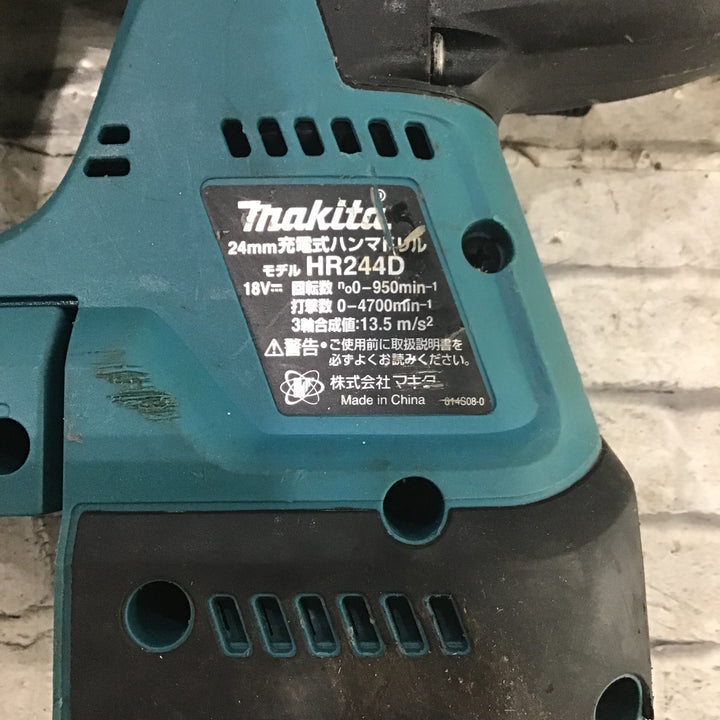 ☆マキタ(makita) コードレスハンマドリル HR244DZ【川口店】