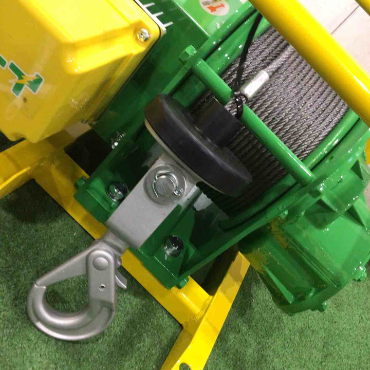 【店頭受取り限定】★トーヨーコーケン ダブル無線式足場材荷揚用ウインチ φ5×60M MA-E900WR-60M【川口店】