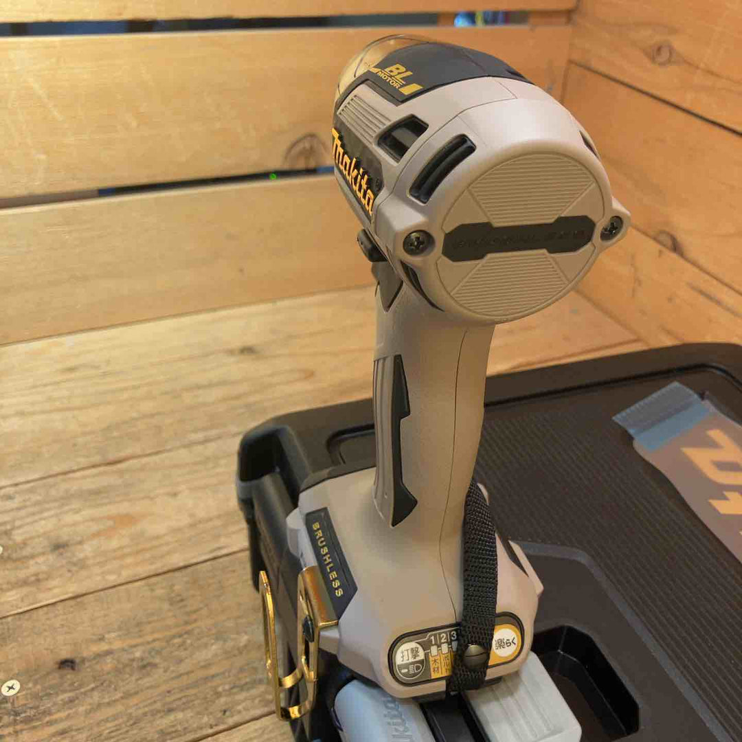 【未使用品】マキタ(makita) 18Vインパクトドライバ TD173DZPG プレミアムグレージュ 20周年モデル 本体+ケース【所沢店】