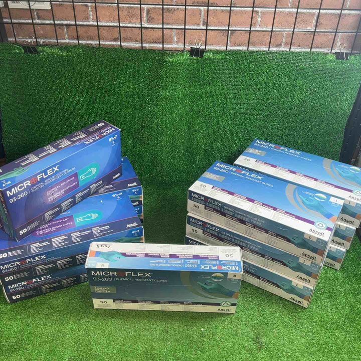 【未使用品】 Ansell MicrofleX 93-260 手袋 12個セット 【藤沢店】
