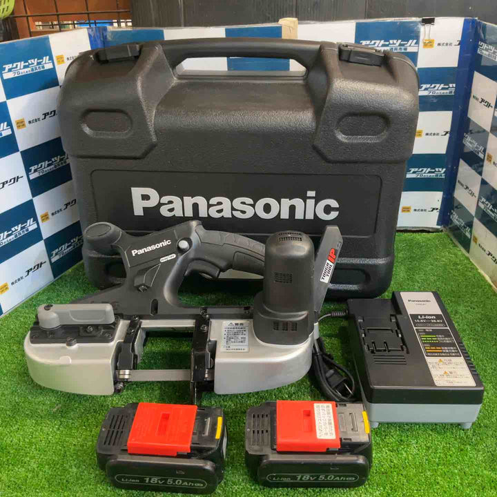 ★パナソニック(Panasonic) コードレスバンドソー EZ45A5LJ2G-B【草加店】