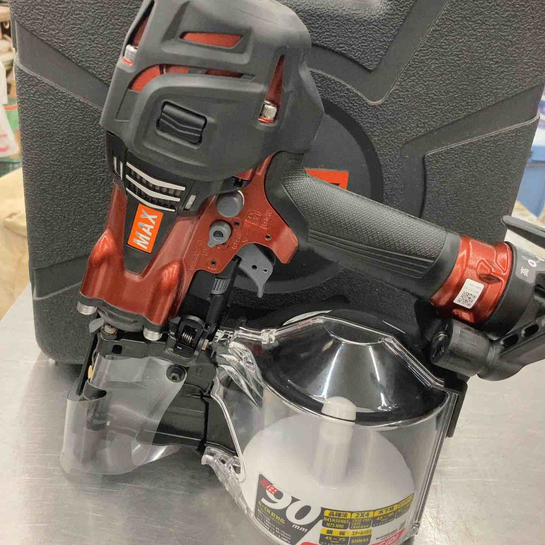 ★マックス(MAX) 高圧エア釘打ち機 HN-90N6(D)-R【所沢店】