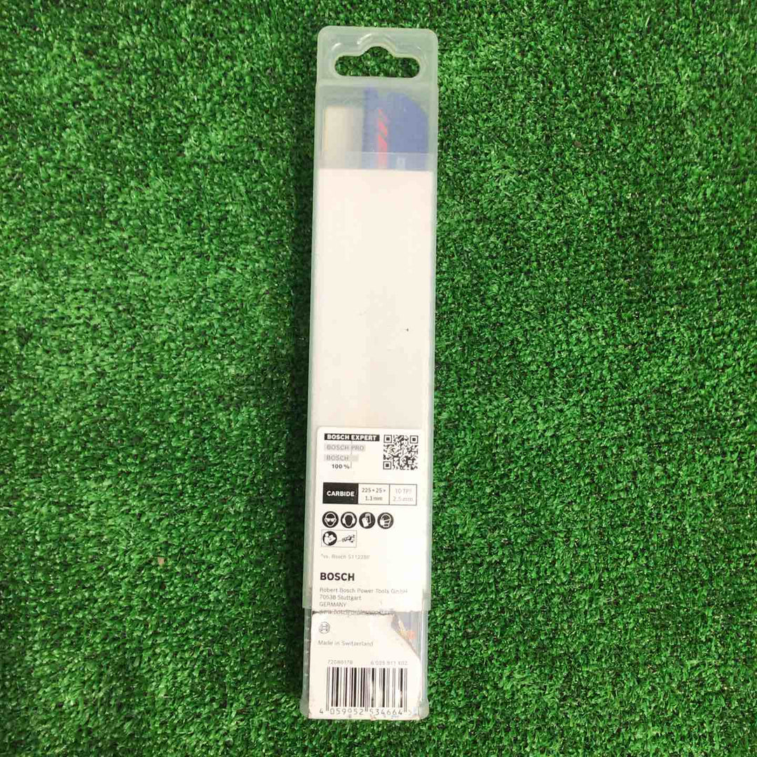 ボッシュ セーバーソーブレード 超硬 金属 中厚物用 S1155HHM 10枚入り【町田店】