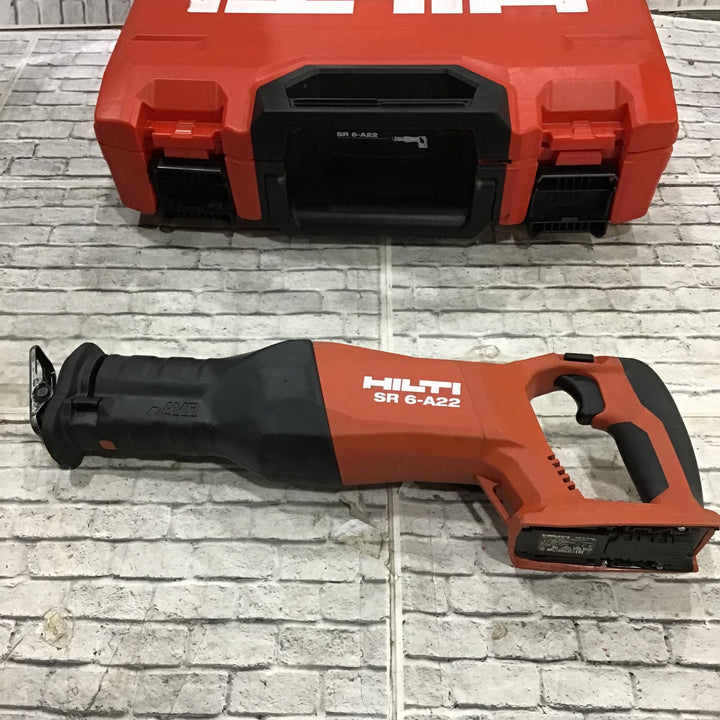 〇ヒルティ(HILTI) コードレスレシプロソー SR 6-A22【川口店】