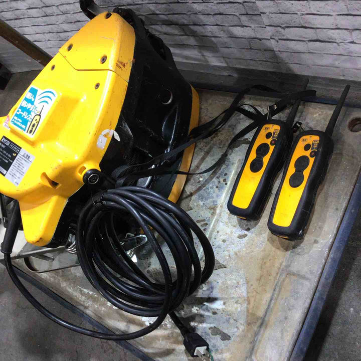 【店頭受取り限定】★リョービ(RYOBI) ウインチ(リモコンタイプ) WI-196RC【川口店】