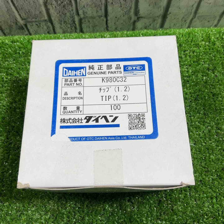 ダイヘン CO2溶接用チップ(Aチップ) 100個入り K980C33 【川口店】