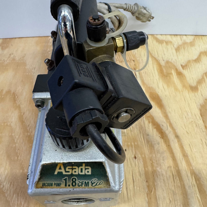 【中古品】アサダ(ASADA) 真空ポンプ WV210 1.8CFM Eco【電材館越谷店】