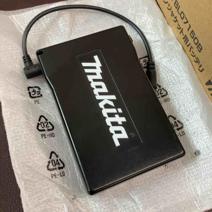 【未使用(店頭展示品)】◇マキタ(makita) 充電式ファンジャケット専用バッテリ BL07150B A-68507 ACアダプター無し【東大和店】