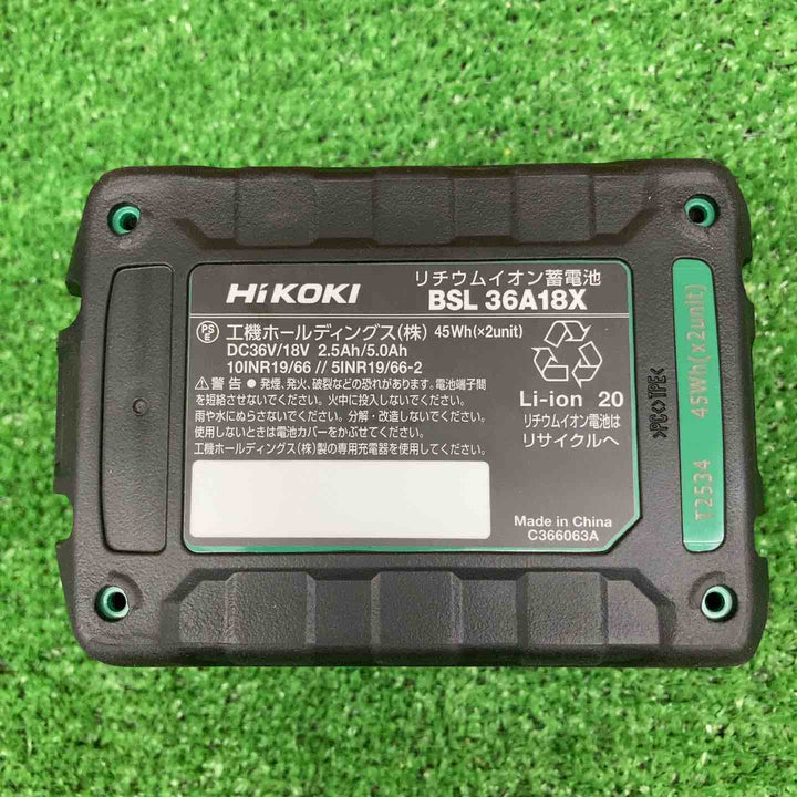 【未使用品】 ハイコーキ/HiKOKI リチウムイオンバッテリー BSL36A18X 【鴻巣店】