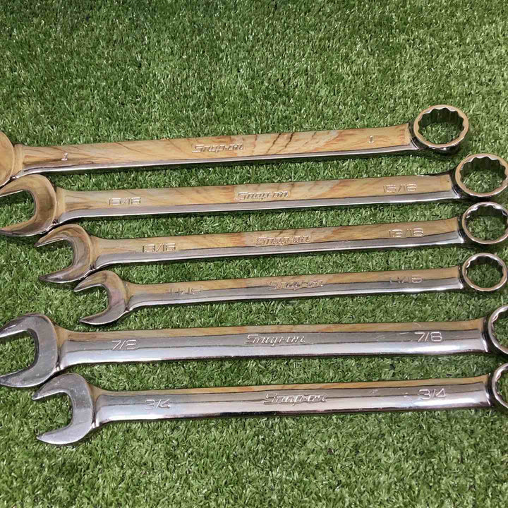 【美品】▼Snap-on/スナップオン コンビネーションレンチ　6本セット【川崎店】