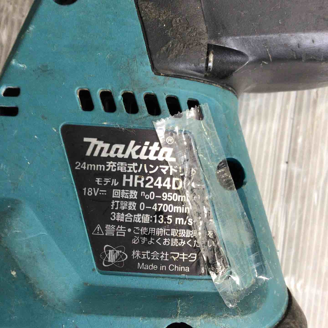 ☆マキタ(makita) コードレスハンマドリル HR244DZK【草加店】