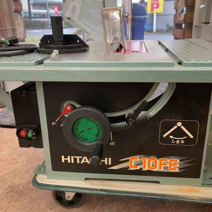 【店頭受取り限定】 ハイコーキ(HIKOKI ※旧:日立工機) 255mm 卓上丸のこ テーブルマルノコ C10FE【所沢店】