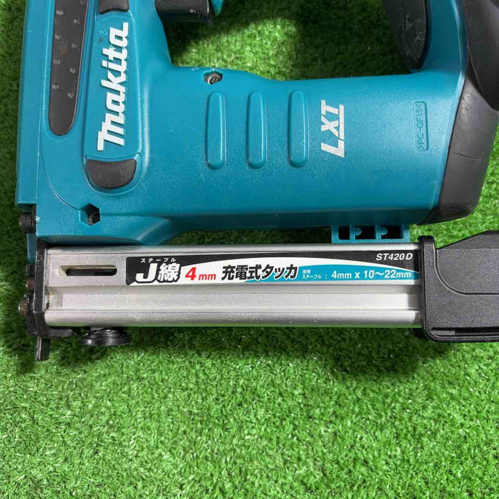 ☆マキタ(makita) 14.4V 4mm J線 コードレスタッカ ST420DRF【川口店】