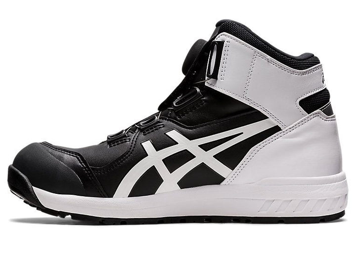 asics 安全靴 ウィンジョブ CP304 Boa ダイヤル式 26.5cm 1271A030-001 BLACK/WHITE【富山店】◇SC