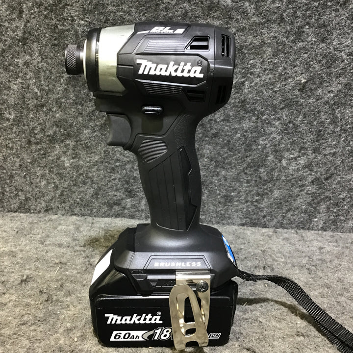 【未使用本体+中古バッテリーセット品】マキタ(makita) コードレスインパクトドライバー TD173DZB【桶川店】