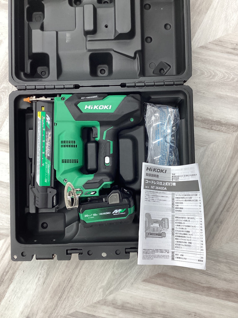 ☆ハイコーキ(HIKOKI ※旧:日立工機) コードレスフィニッシュネイラ