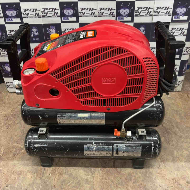 【中古品】マックス(MAX) エアコンプレッサー AK-HL1270E(27L)_レッド【所沢店】