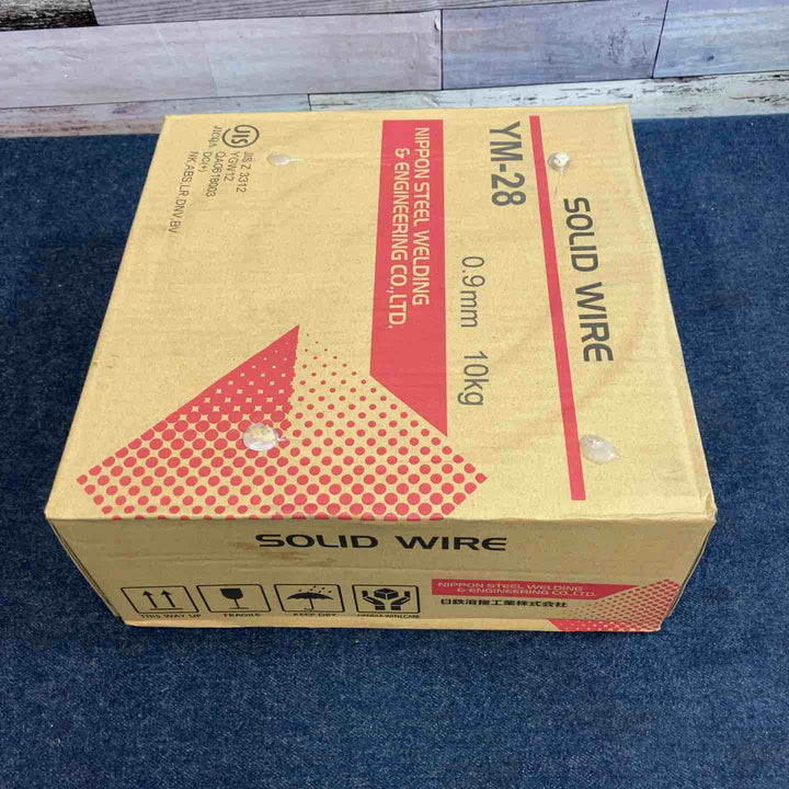 ◇ソリッドワイヤ 溶接ワイヤー  YM-28 0.9mm 10kg【八潮店】