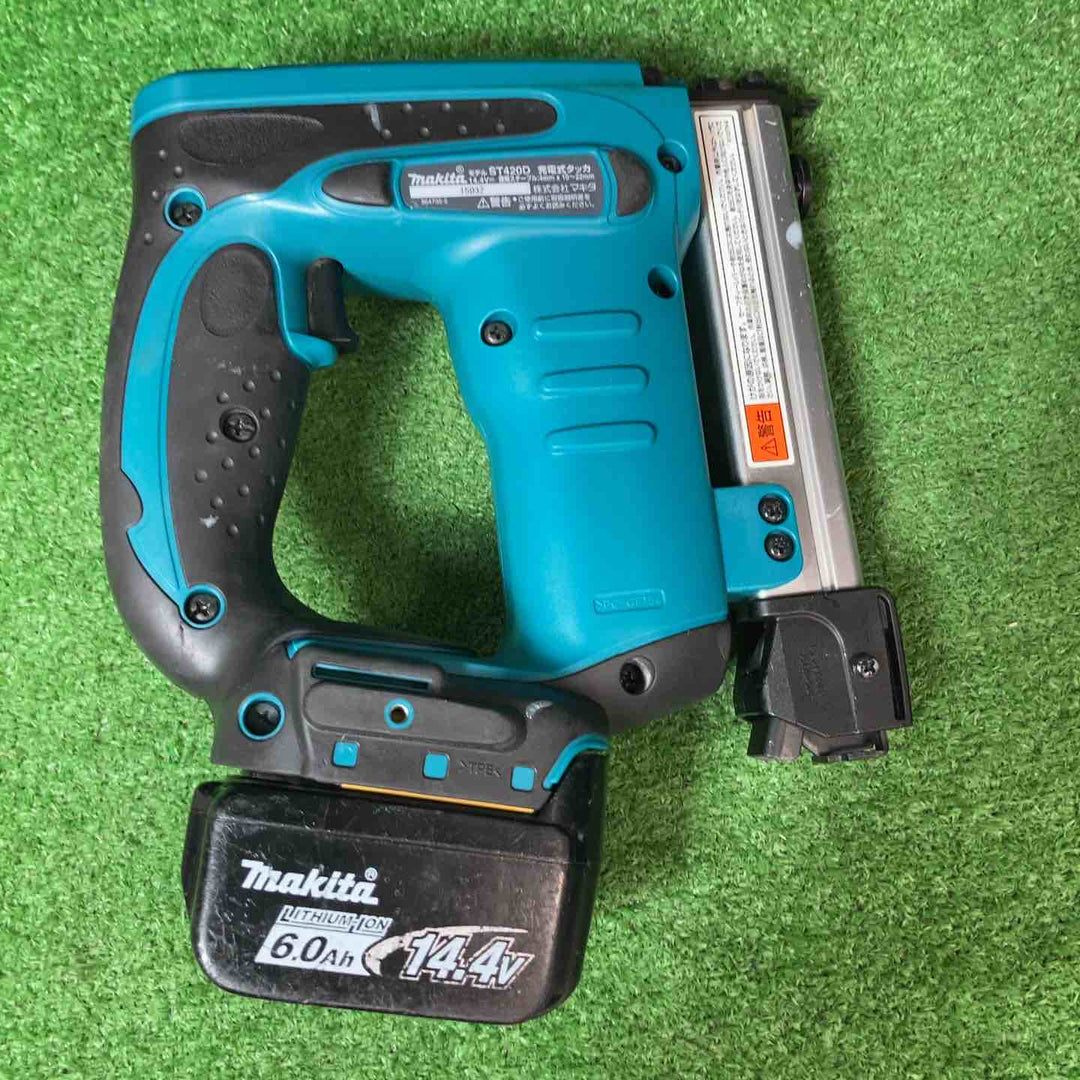 ☆マキタ(makita) コードレスタッカ ST420DZK ◇バッテリー1個付き♪【岩槻店】