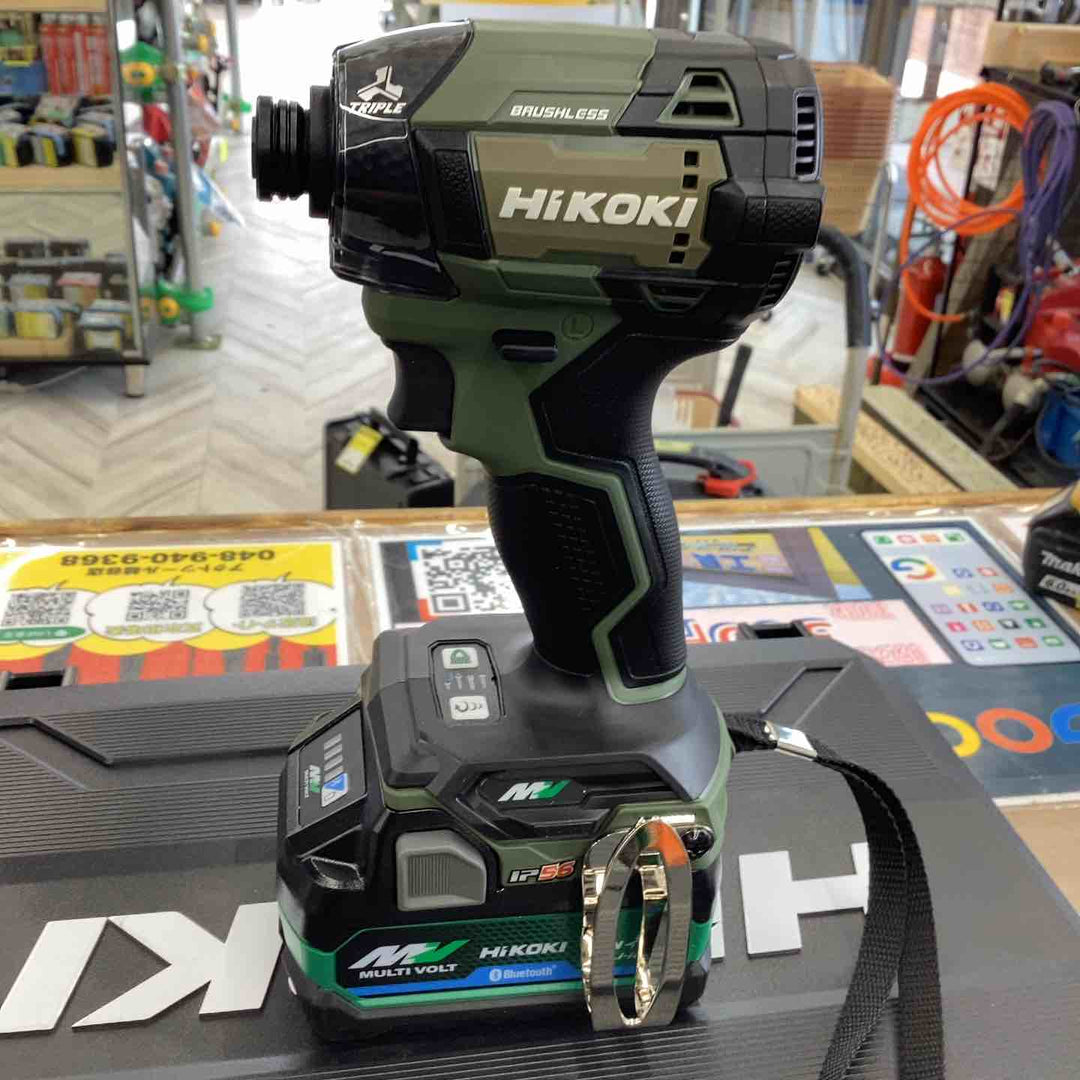 ★ハイコーキ(HIKOKI ※旧:日立工機) コードレスインパクトドライバ フォレストグリーン WH36DD(2XHGSZ)【越谷店】