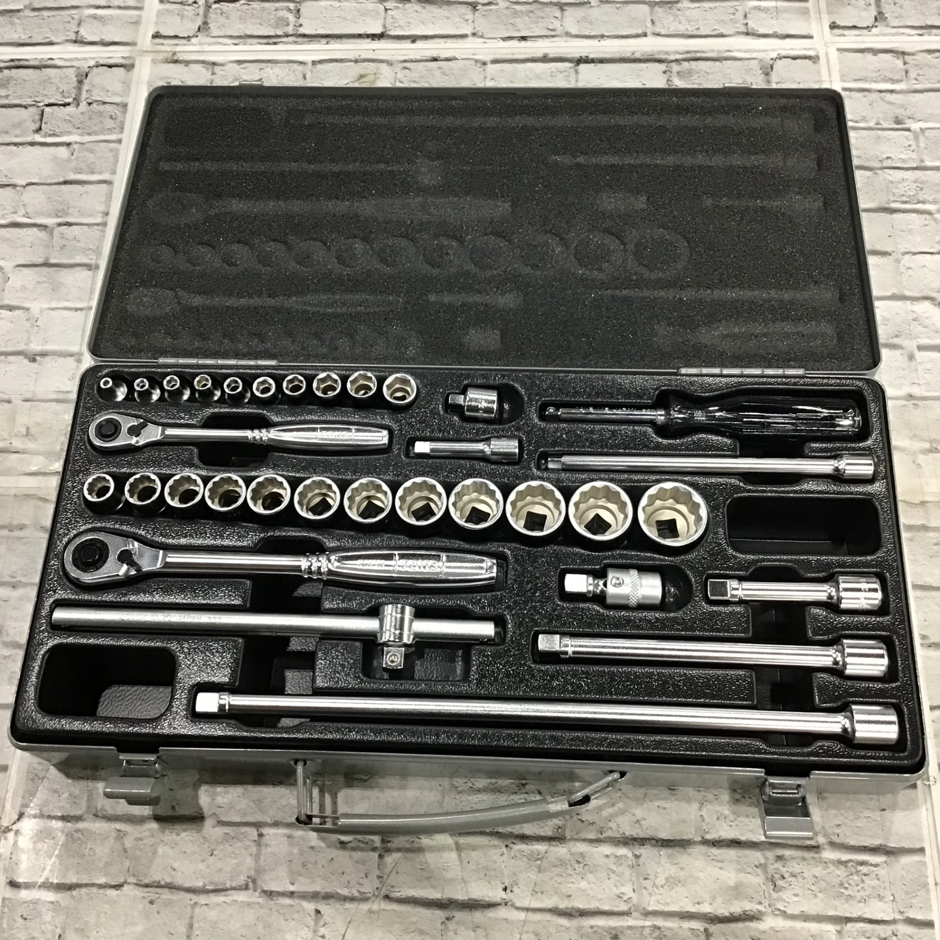 TONE ミックスソケットレンチ33点セット 230MX 差込角1/4、3/8