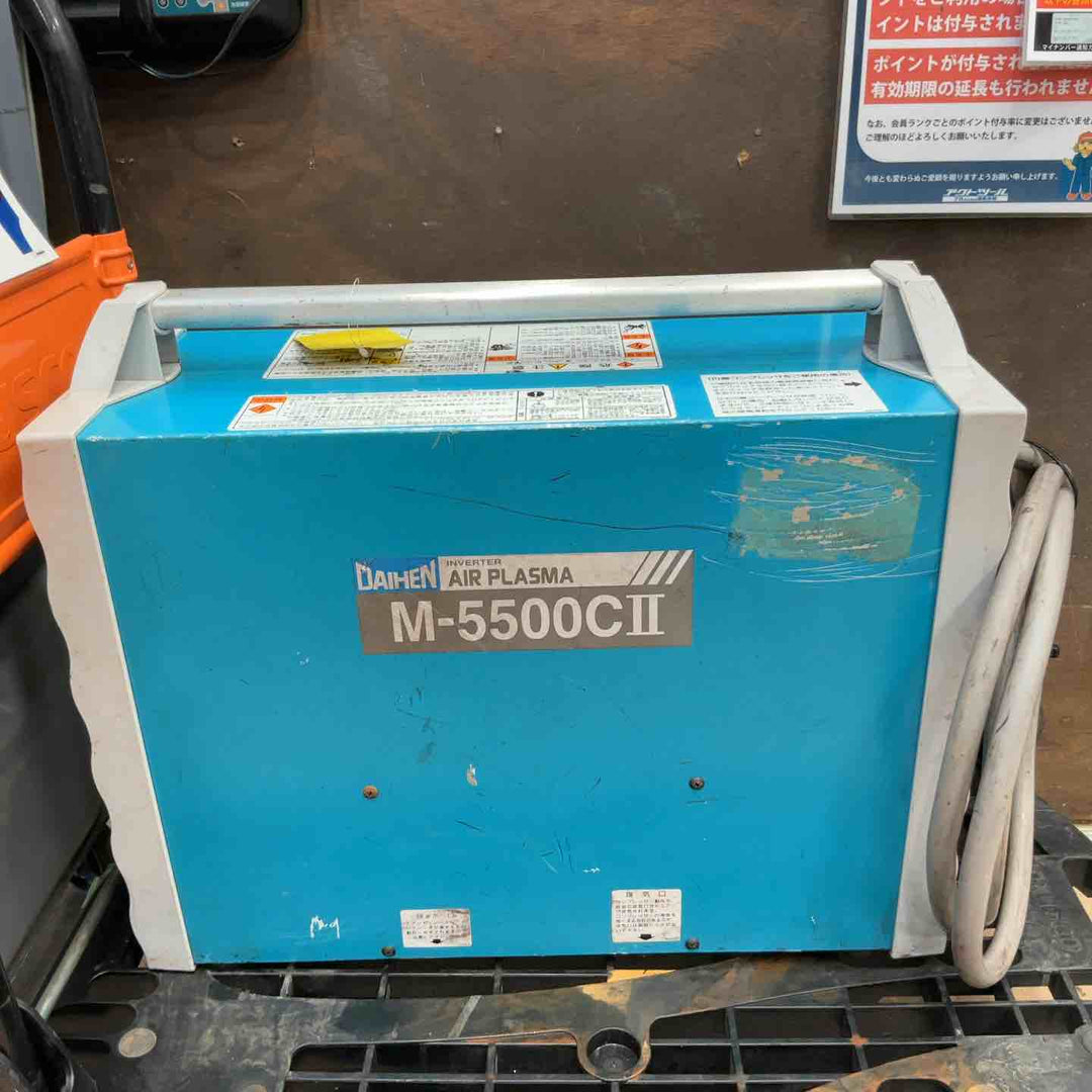ダイヘン(DAIHEN) エアープラズマ切断機 M-5500C2アース、トーチ 無 動作未確認 通電確認済み 【草加店】