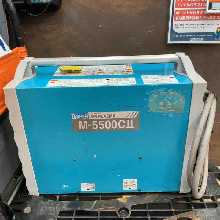 ダイヘン(DAIHEN) エアープラズマ切断機 M-5500C2アース、トーチ 無 動作未確認 通電確認済み 【草加店】