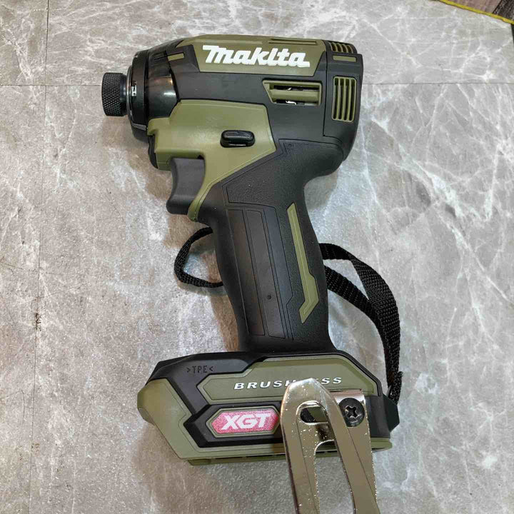 【未使用品】★マキタ(makita) コードレスインパクトドライバー TD002GRDXO 40V オリーブ バッテリー2個・充電器つき【八潮店】