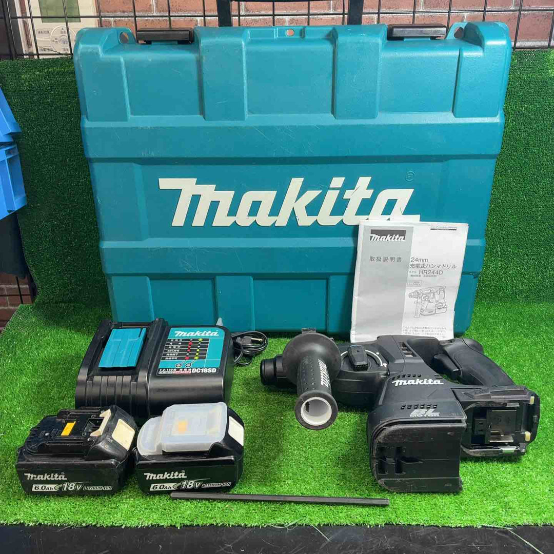 マキタ(makita) コードレスハンマドリル HR244DRGXB【藤沢店】