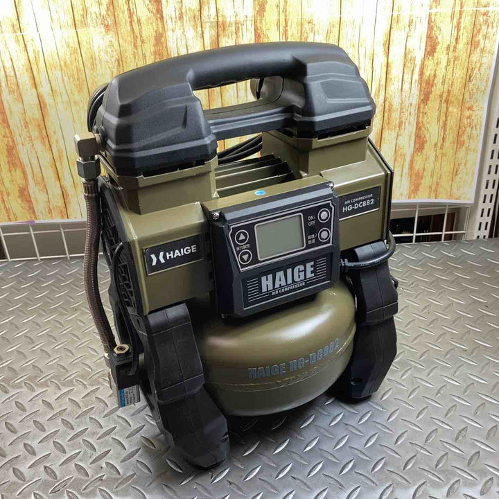 ハイガー(HAIGE) 常圧専用エアコンプレッサ モデル：HG-DC882 【川崎店】