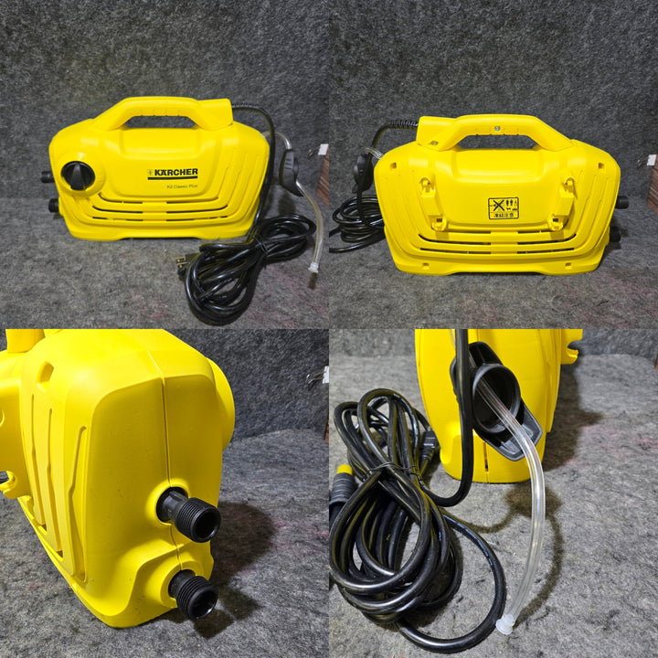 【美品※水道ホース、水道ホース側カップリング別売※】ケルヒャー 高圧洗浄機 K 2 クラシック プラス カーキット【桶川店】