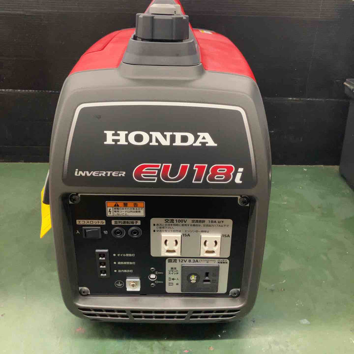 ★ホンダ(HONDA) インバーター発電機 EU18iメーカー保証書欠品【戸田店】