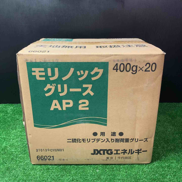 【未使用品(店頭展示品)】JXTGエネルギー モノリックグリース AP2 400g×20個 二硫化モリブデン入り 耐荷重グリース【岩槻店】